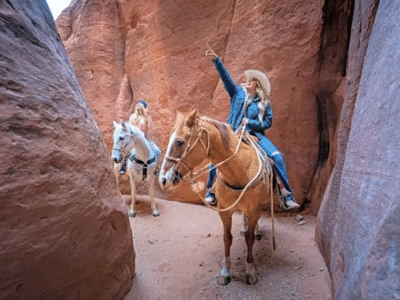 Zion Ponderosa Ranch Resort: East Zion Pine Knoll Horseback Tour